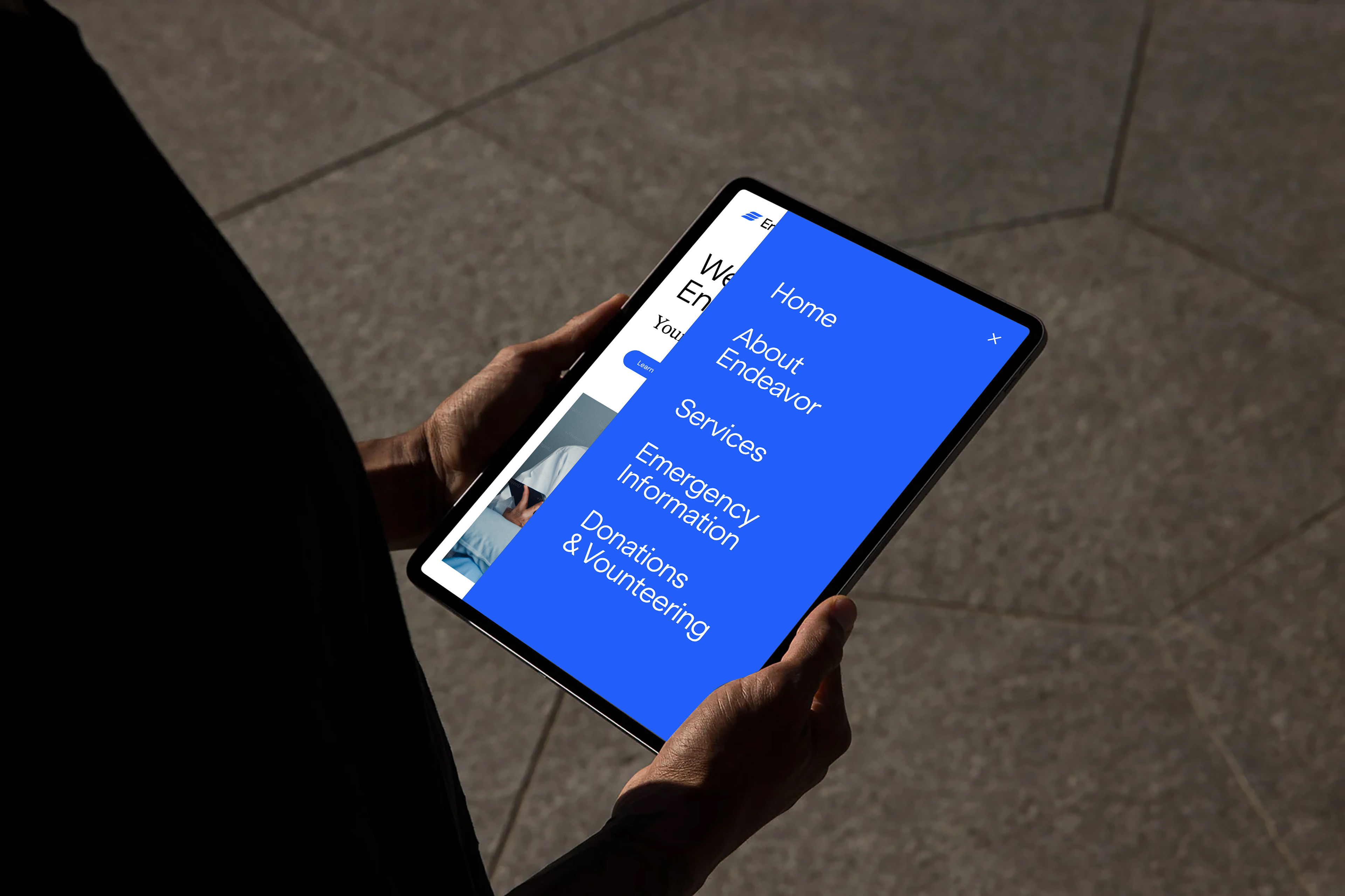 Endeavor Health tablet