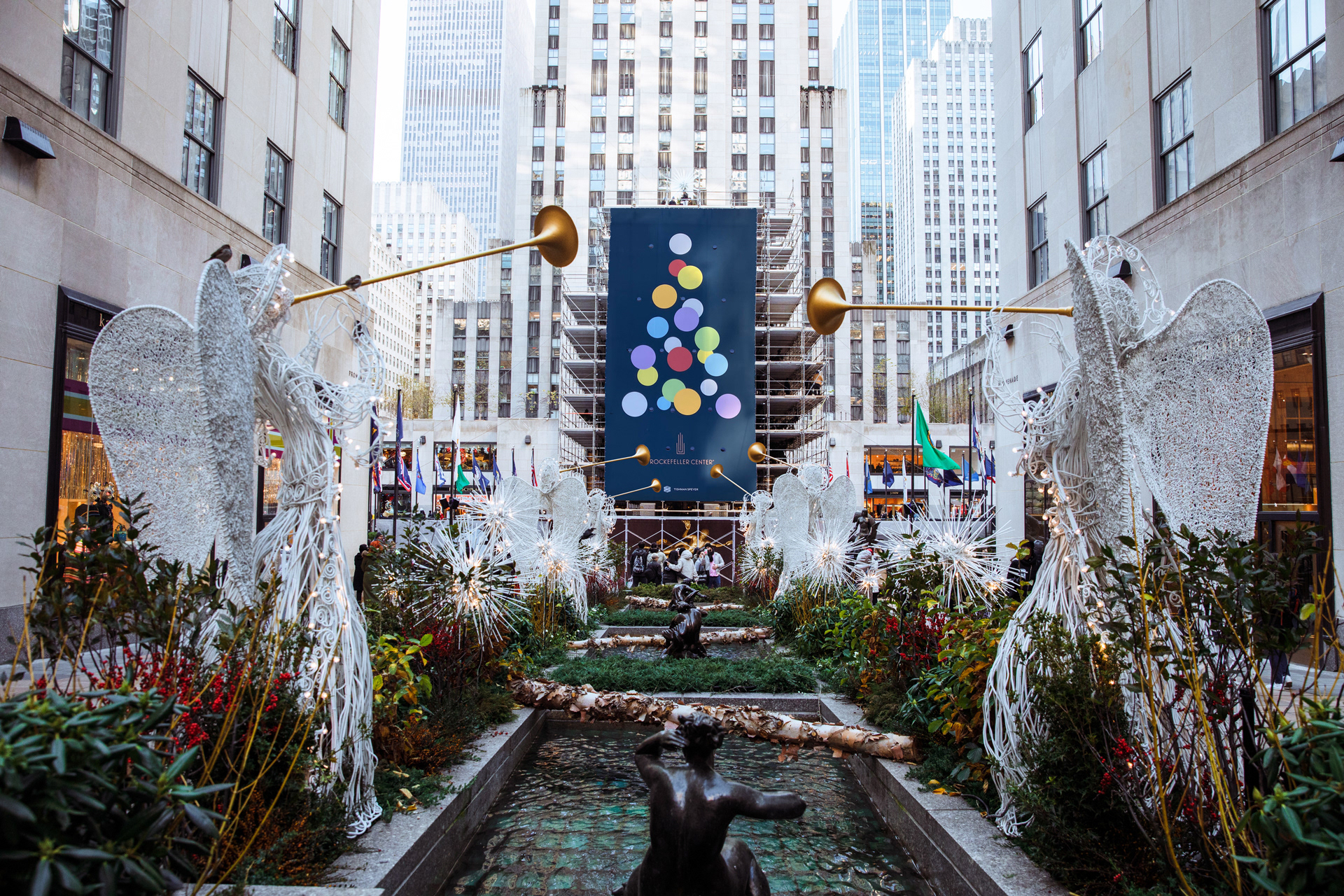 Rockefeller Center Christmas Tree plaza
