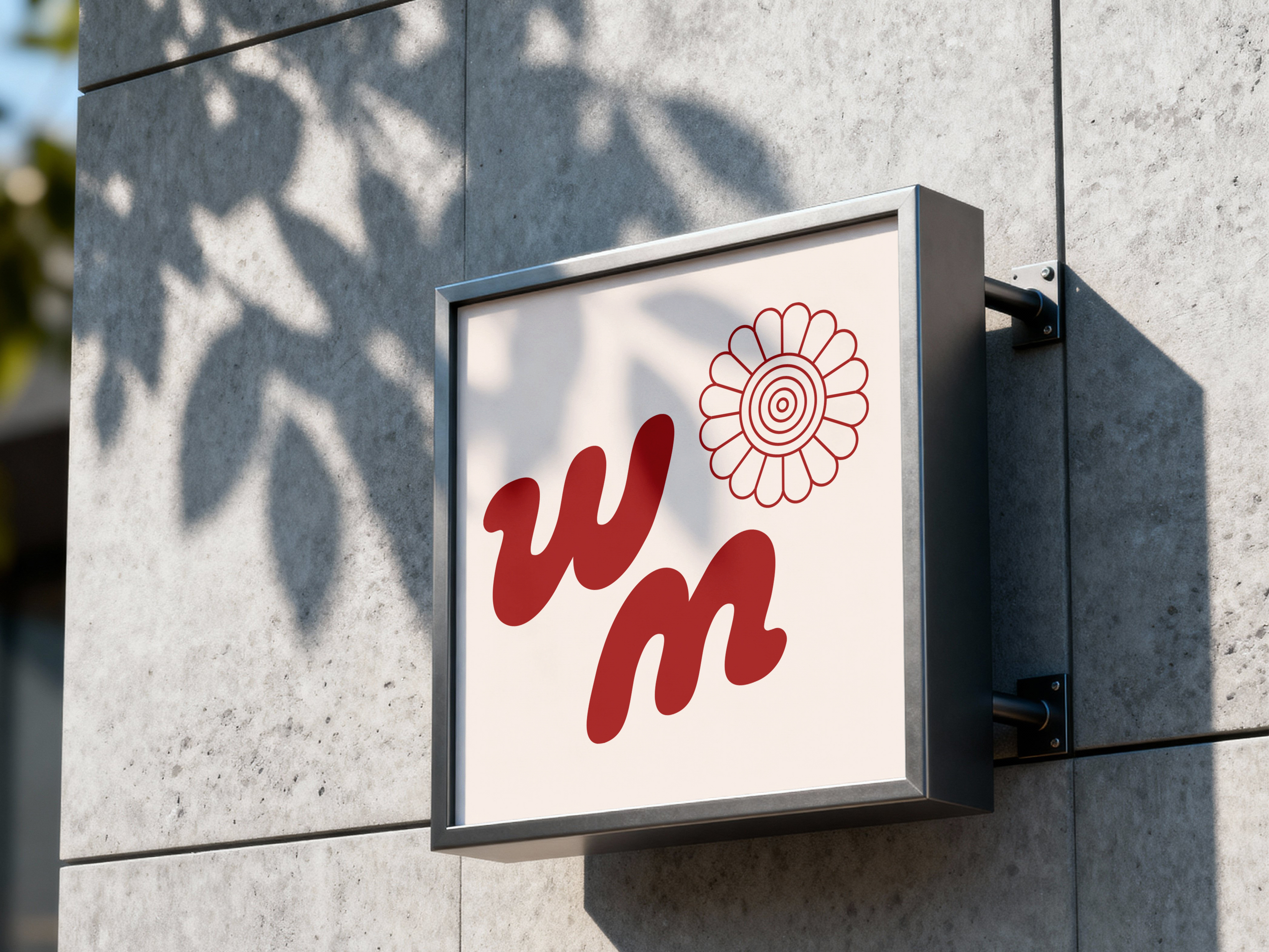 Wing Ming Farm signboard mockup