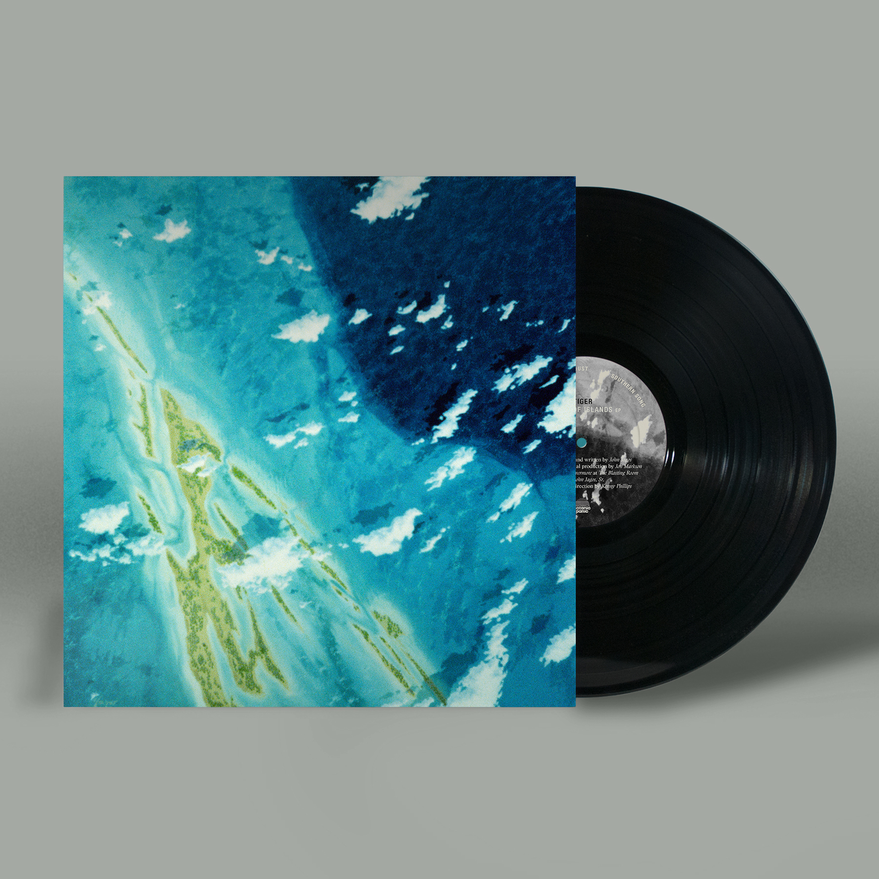 A Chain of Islands EP vinyl mockup