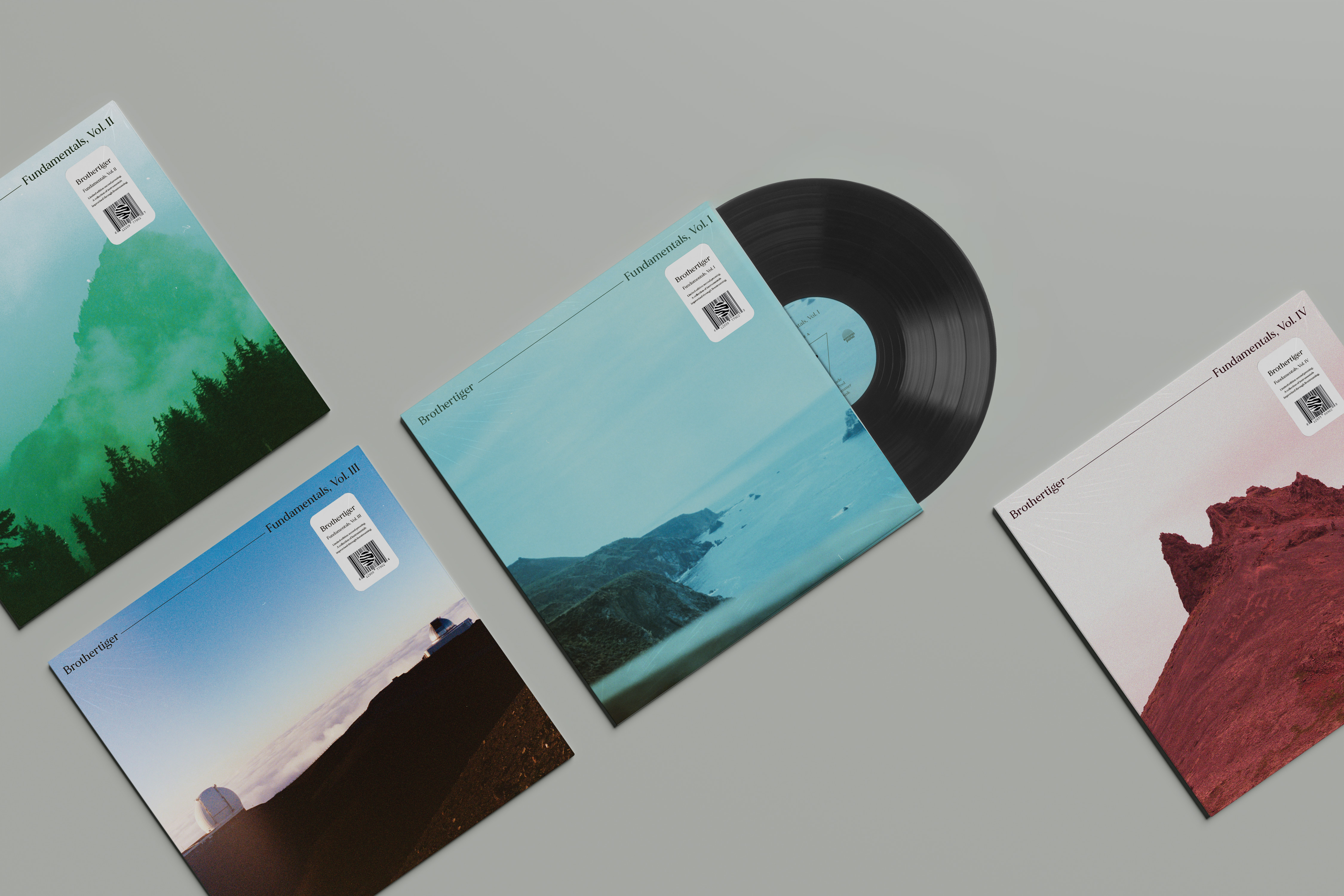 Brothertiger Fundamentals vinyl series mockup