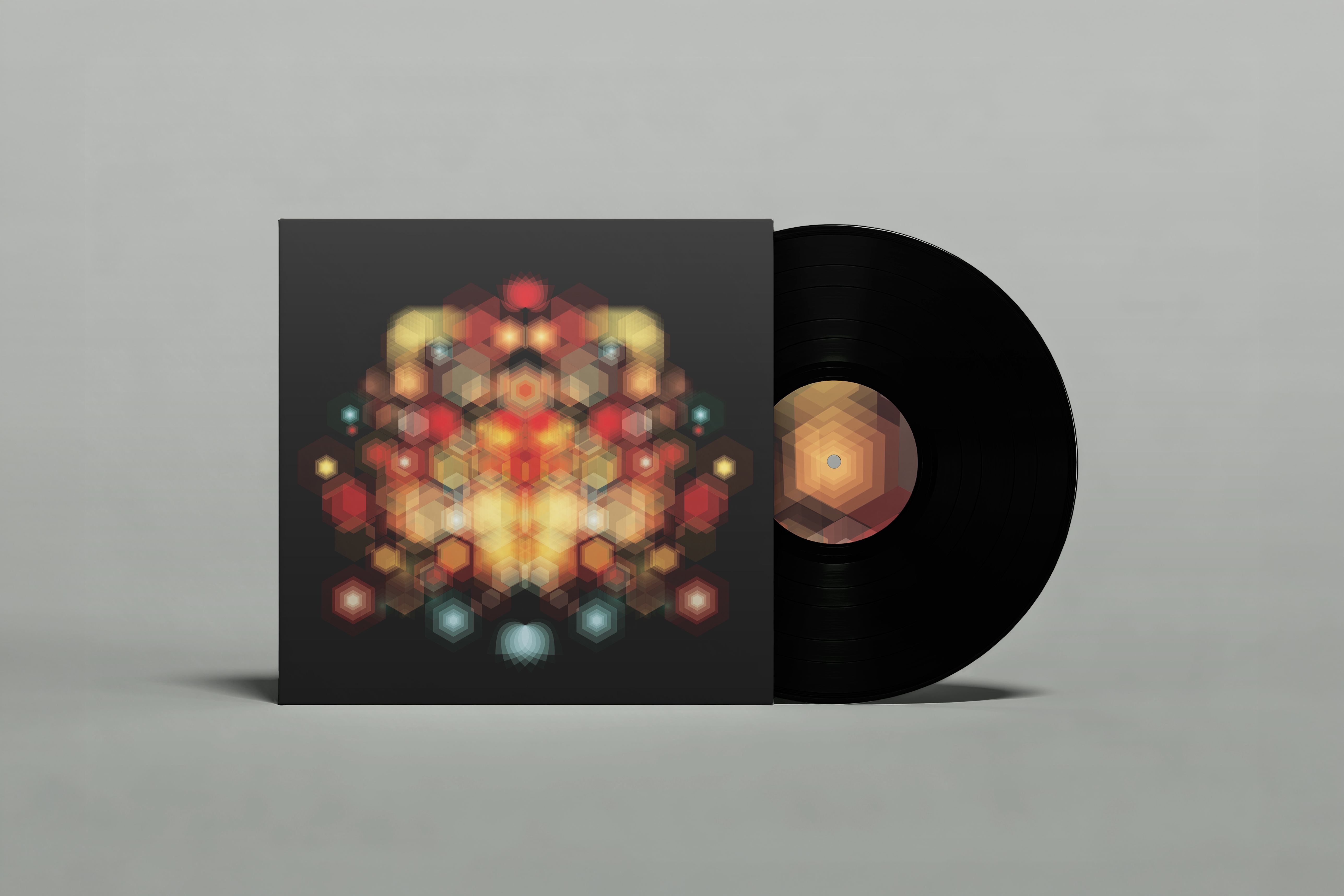 Future Splendors LP vinyl mockup