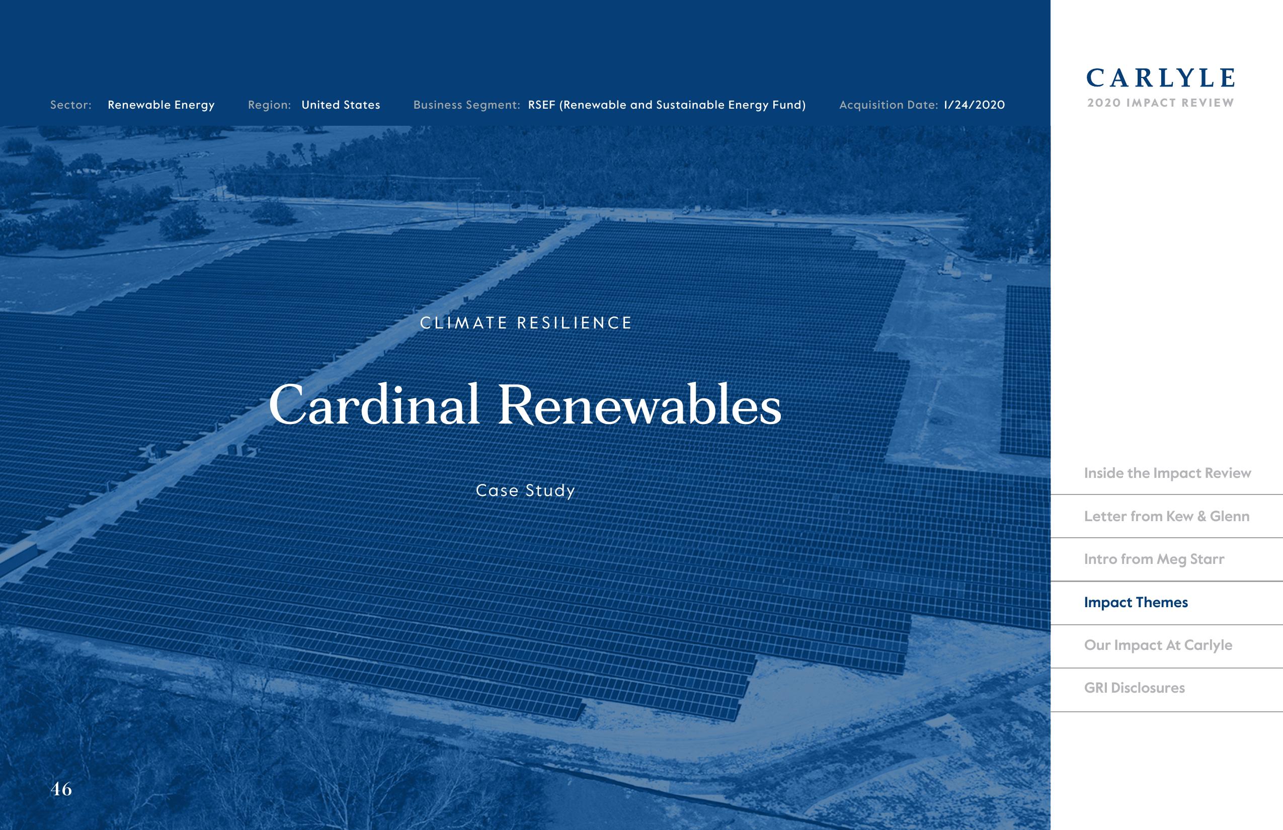 Carlyle Impact Review