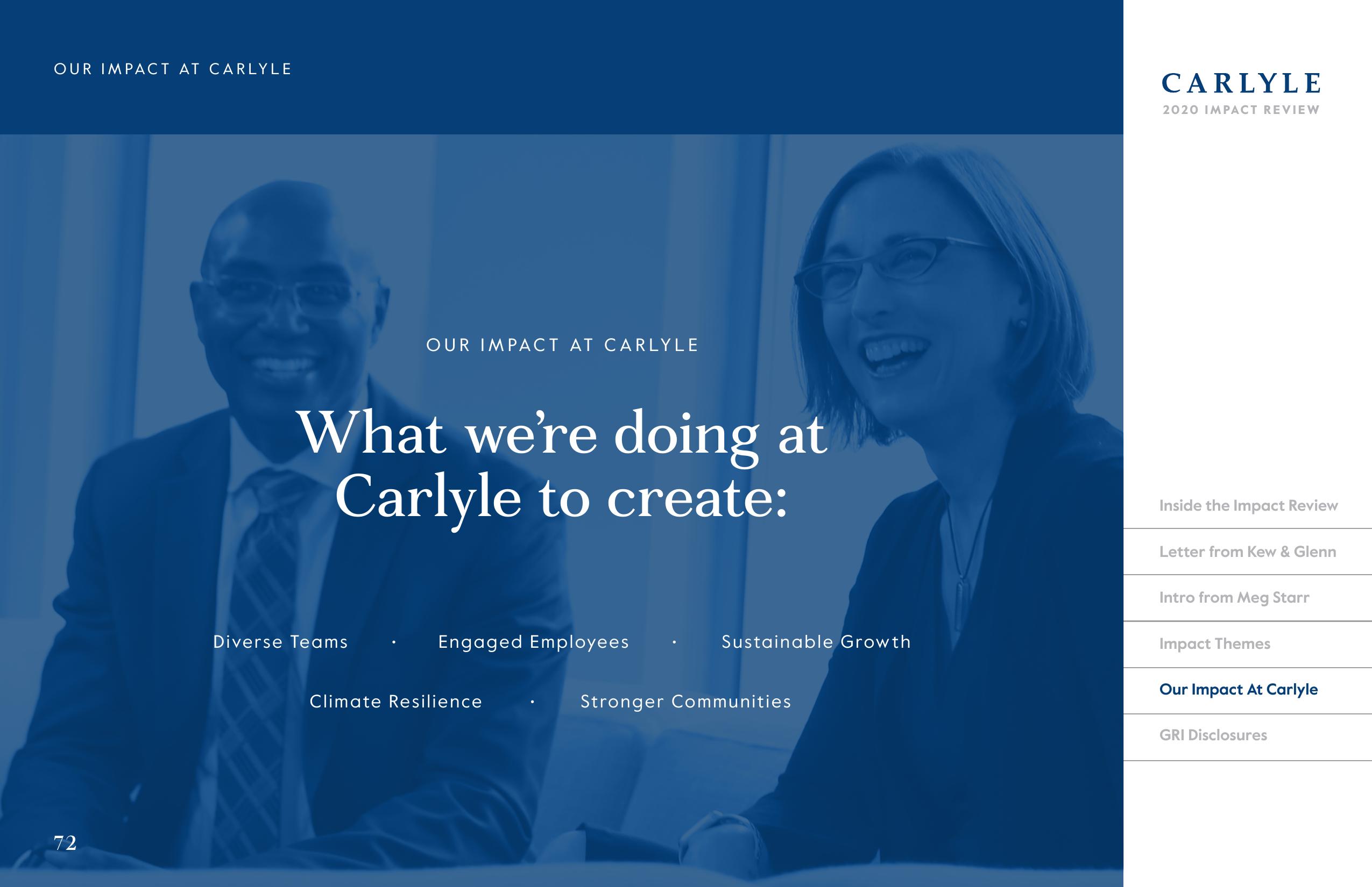 Carlyle Impact Review