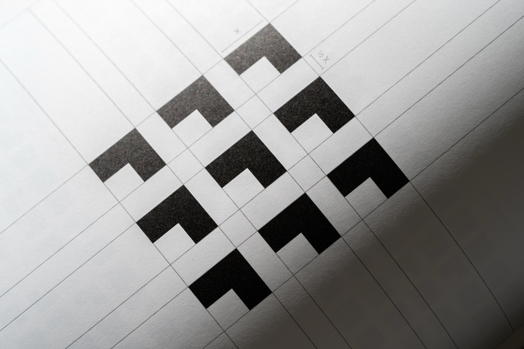 Piermont Bank pattern construction detail