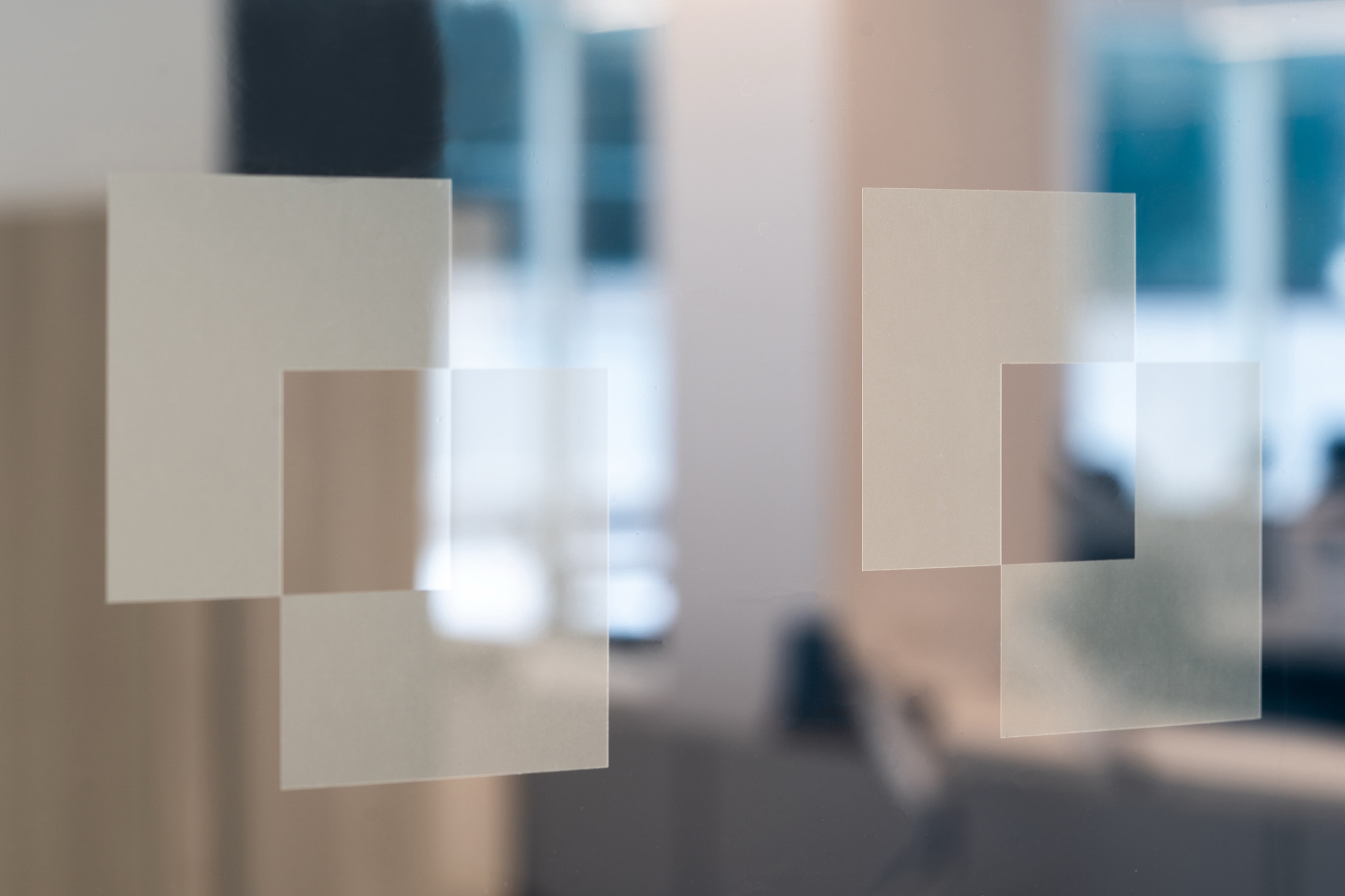Piermont Bank window pattern application