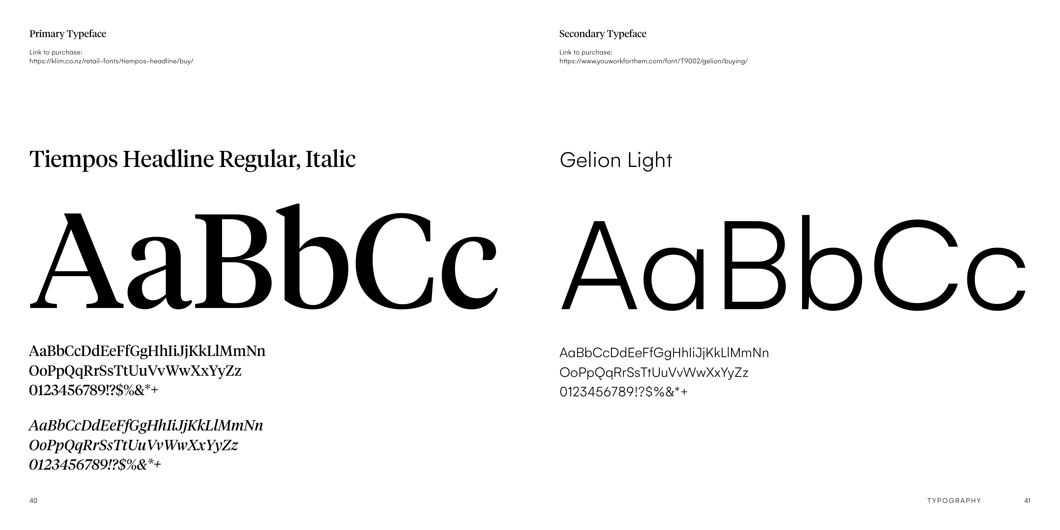 Piermont Bank typography spread