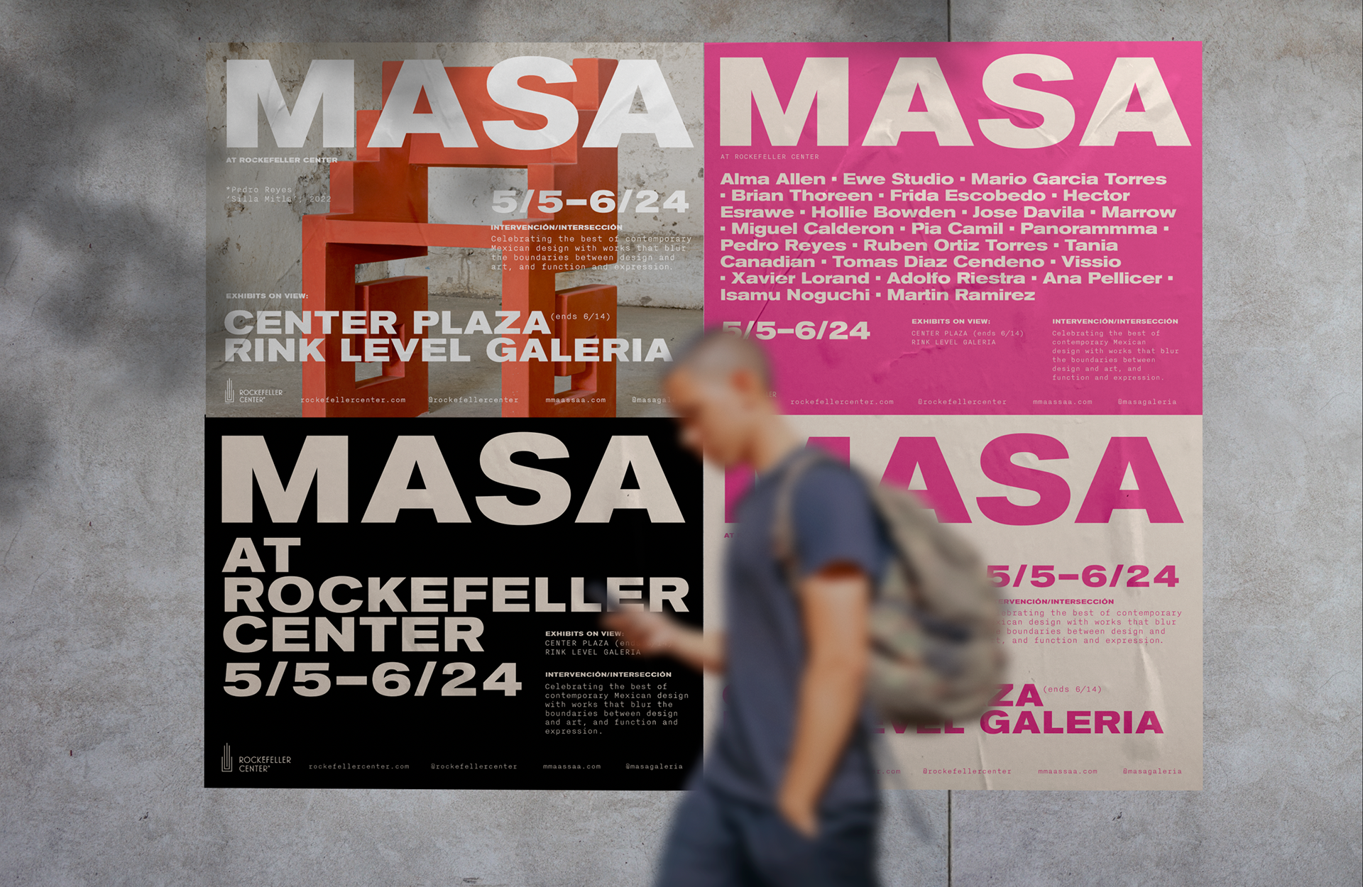 MASA at Rockefeller Center poster series