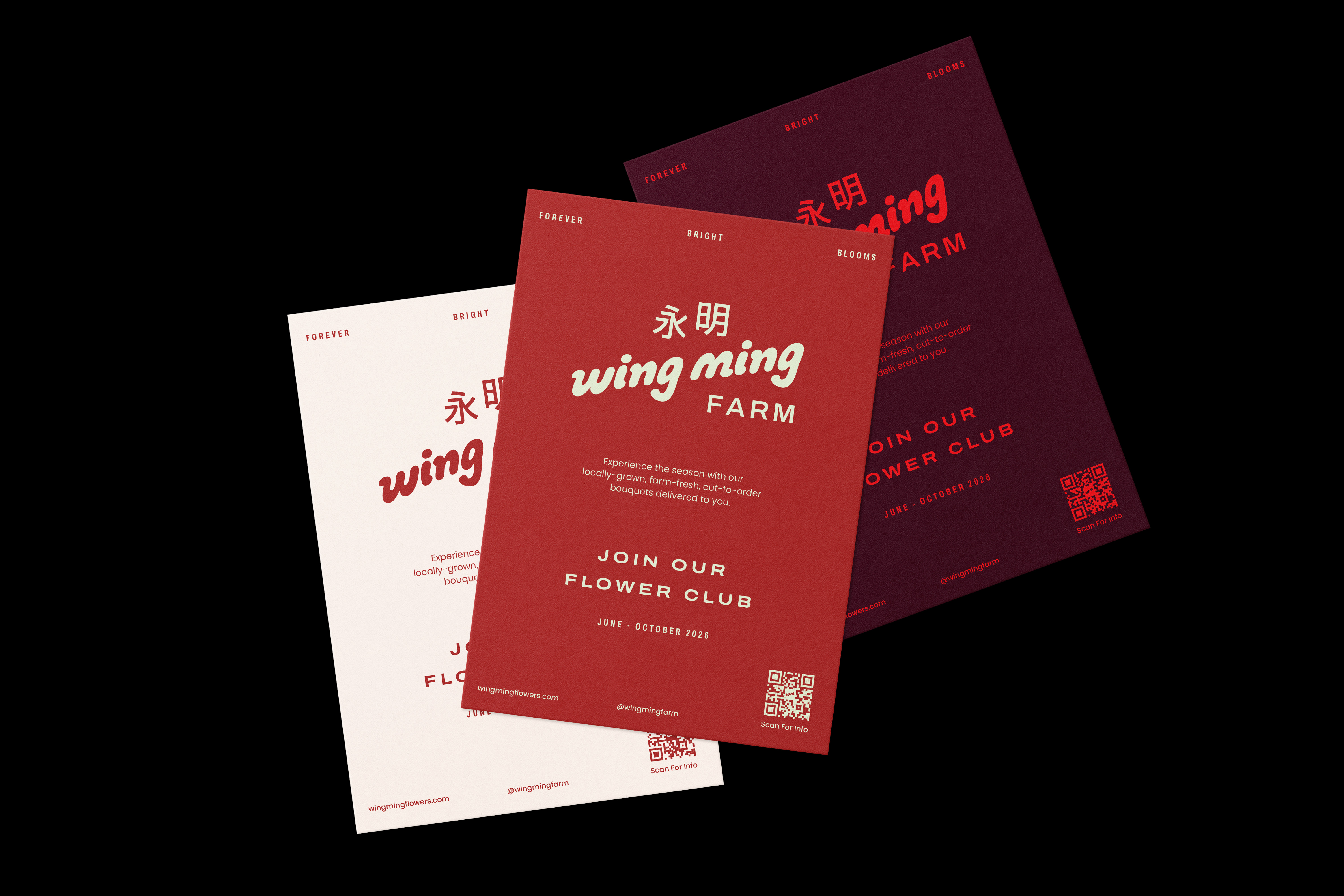 Wing Ming poster mockup